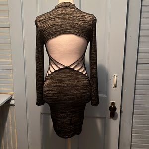 A’gaci Sexy back dress with detail